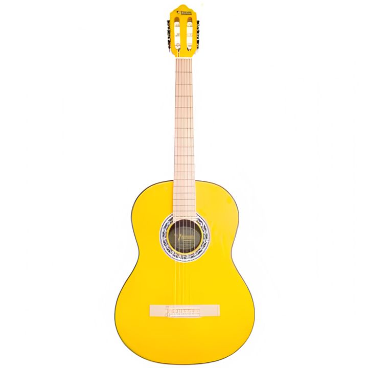 valencia-vc354yw-classical-guitar-yellow-klasikuri-gitara