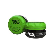 Product image of Nishman Matte Clay Hair Styling Wax Keratin M2 თმის ცვილი