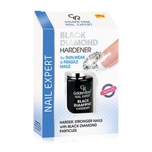 Product image of GOLDEN ROSE NAIL EXPERT 01: BLACK DIAMOND HARDENER სამკურნალო ლაქი