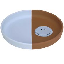 Product image of LASSIG Silicone Plate Happy Rascals Smile ბავშვის თეფში