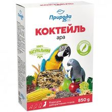 Product image of PRIRODA კოქტეილი დიდი თუთიყუშის საკვები 850 გრ