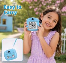Product image of GOLDEN CHILD (Instant Print Camera) AM300-1blu საბავშვო მინი კამერა მყისიერი თერმული ბეჭდვით 1080P