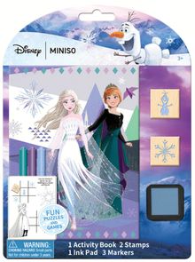Product image of MINISO Disney Frozen Collection Stamp Drawing Set სახატავი ნაკრები