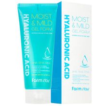 Product image of FARMSTAY HYALURONIC ACID MOIST&MILD GEL FOAM სახის გამწმენდი ქაფი