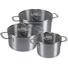 Product image of KitchenFun Trinox ქვაბების ნაკრები