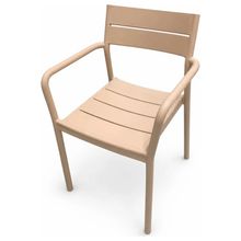 Product image of DOMINO DM-17051700 ბაღის სკამი პოლიპროპილენის კრემისფერი