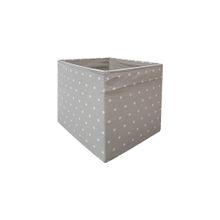 Product image of სათავსო ყუთი, 33X38X33 ბეჟი კოპლებით DRONA