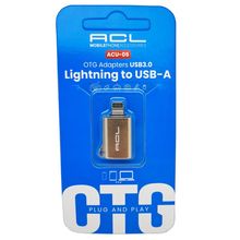 Product image of ACL ACU-05 LIGHTNING TO USB-A SILVER ადაპტერი
