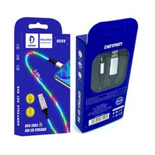 Product image of DENMEN D25T Lightning USB მანათობელი კაბელი