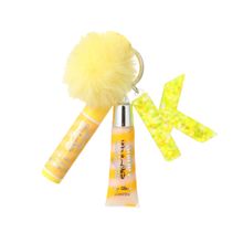 Product image of MINISO Dessert Theme Letter Design Lip Care Keychain (K) საბავშვო ტუჩის მოვლის ნაკრები