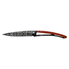 Product image of Baladeo Deejo Pocket knife. Black. Coral wood. Manda დასაკეცი დანა