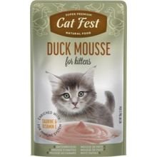 Product image of PETFEST Duck mousse for kittens 70 გრ კატის სასუსნაო