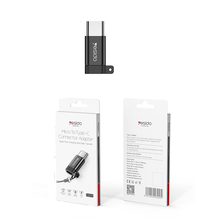 yesido-gs04-type-c-dan-adnroid-micro-gadamqvani-adapteri-photo-2