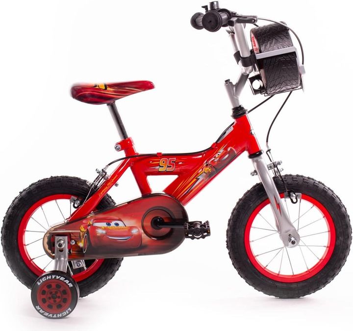 huffy-disney-cars-lightning-mcqueen-12-childrens-bike---sabavshvo-velosipedi-photo-2
