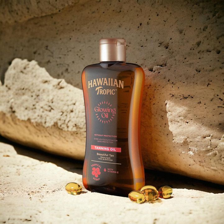 hawaiian-tropic-glowing-tanning-oil-200ml-rujis-misaghebi-zeti-photo-2