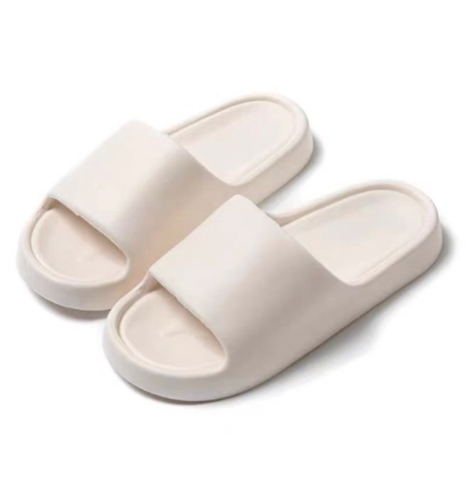 qalis-chusti36-37womens-macaron-color-bread-shape-bathroom-slipperswhite36-37