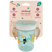 Product image of Miniland Jungle Learning Tumbler 260მლ საბავშვო ჭიქა