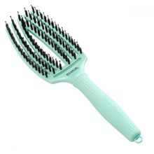 Product image of Olivia Garden Fingerbrush Boar&Nylon Arctic Teal სავარცხელი