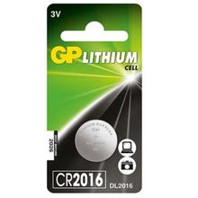 Product image of GP CR2016 lithium button cell ელემენტი