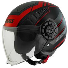 Product image of AXXIS METRO S BIRD B5 GLOSS RED XL ჩაფხუტი