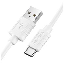 Product image of BOROFONE cable BX52 Airy silicone charging data cable  for Type-Cwhite