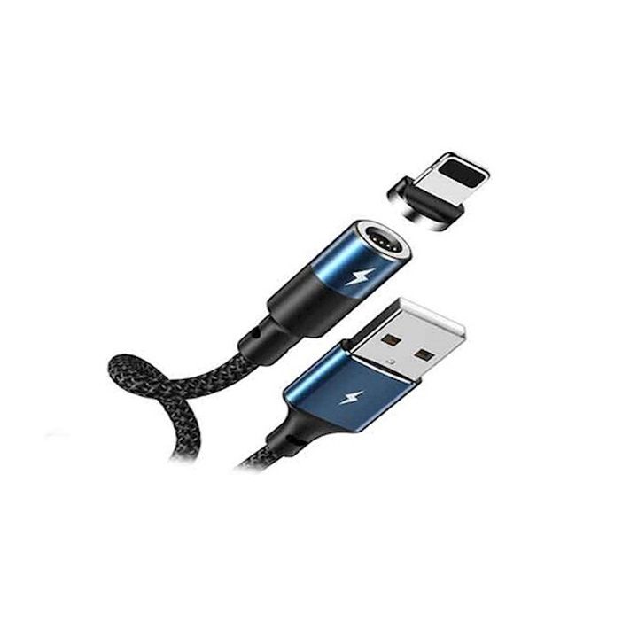 remax-zigie-series-magnet-connection-data-cable-rc-102i-black-photo-2