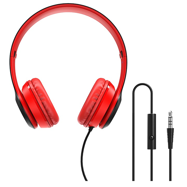 borofone-bo5-star-sound-wired-headphones-red-qursasmeni