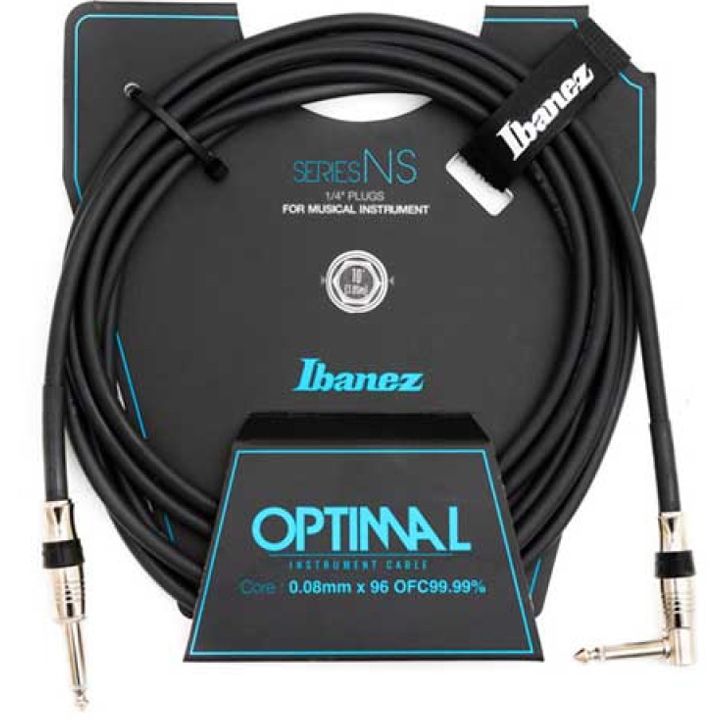 ibanez-ns10l-instrument-cable-3m-straightangle-instrumentis-kabeli