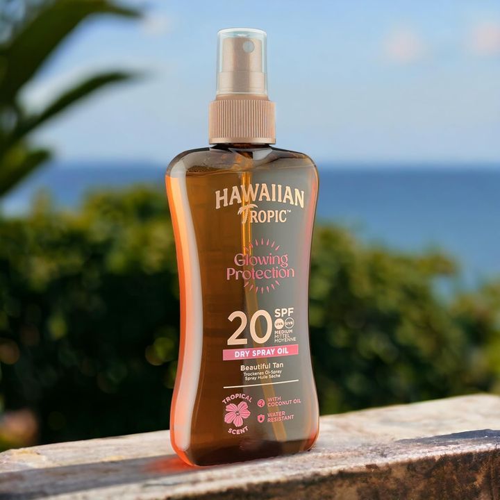 hawaiian-tropic-glowing-dry-oil-gel-spf-20-200ml-mzisgan-damtsavi-mshrali-zeti-gelis-konsistentsiit-photo-3