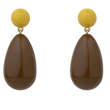 Product image of Eshvi LARGE COLOURFUL DROP საყურე