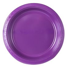Product image of თეფში პლასტმასის 22სმ 10ც