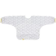 Product image of LASSIG Long Sleeve Bib Little Chums Cat ბავშვის წინსაფარი