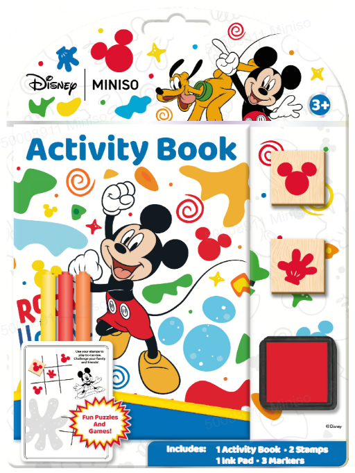 miniso-disney-mickey-collection-stamp-drawing-set-sakhatavi-nakrebi