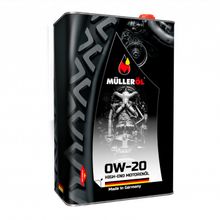 Product image of MULLER OIL - ძრავის ზეთი 0W20 HQ/SN 4 ლ