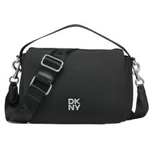 Product image of DKNY - JENNY LOGO FLAP SHOULDER BAG ჩანთა