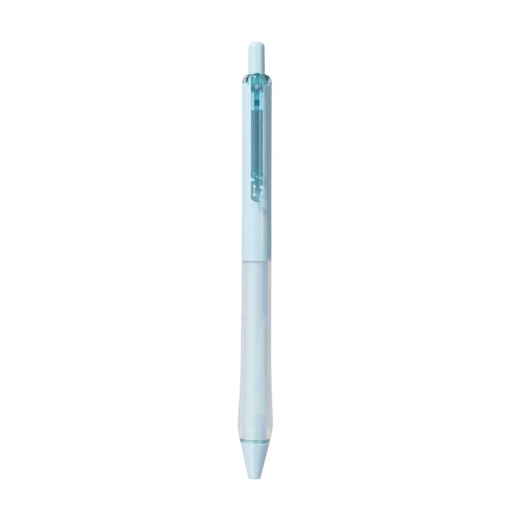 tireless-collection-retractable-horn-gel-pen-05mm-black-blue-barrel-kalami