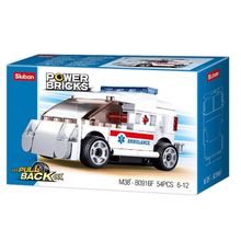Product image of Sluban Power Bricks სასწრაფო დახმარების მანქანა