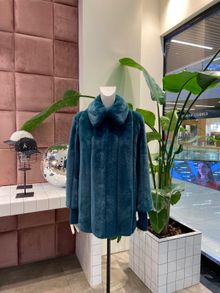 Product image of PATRIZIA PEPE ქურთუკი Long synthetic fabric jacket FW24