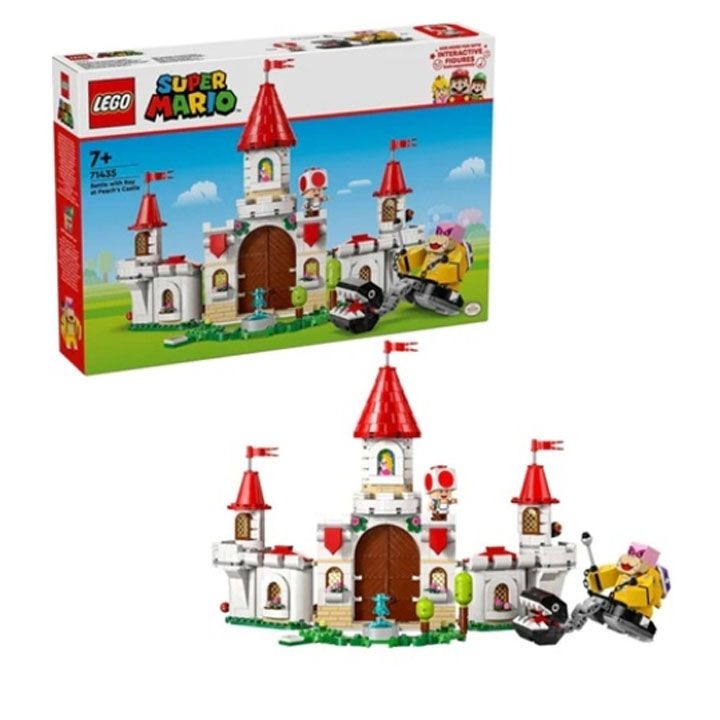 lego-super-mario-battle-with-roy-at-peachs-castle-asatsqobi-konstruqtori