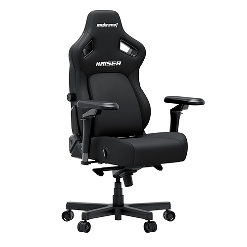 andaseat-kaiser-4-v2-6d-armrest-fabric-l-size-black-gaming-savardzeli-photo-2