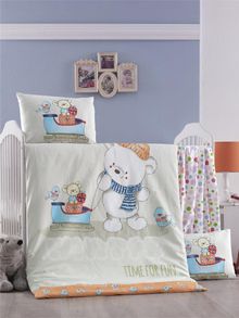 Product image of Victoria Ranforce Baby Duvet Cover Set Winter's Tale საბავშვო თეთრეულის ნაკრები