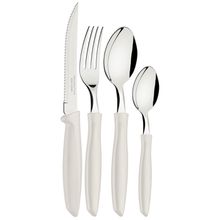 Product image of TRAMONTINA 23498/301 PLENUS დანა-ჩანგლის ნაკრები 16ც