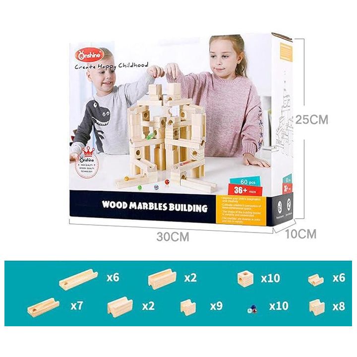 marble-run-building-blocks-set-khis-satamasho-samsheneblo-kubikebis-nakrebi-photo-2
