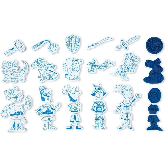 satamasho-janod-set-of-30-stampinoo-warriors-stamps-j07798-photo-2