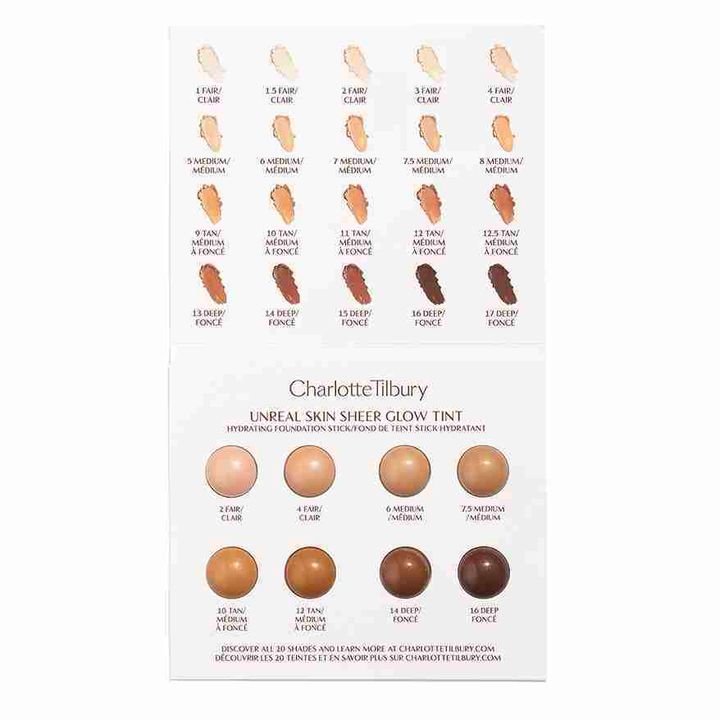 charlotte-tilbury-unreal-skin-sheer-glow-tint-sample-card-tonaluris-sinji