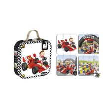 Product image of Janod Set of 4 puzzles Car Gabina Formula 1 ფაზლი