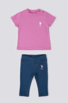 Product image of US POLO ASSN 1291 V1 გოგოს ორეული შარვლით