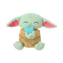 Product image of Star Wars Collection 10in. Sitting-posture Grogu Eating Macaron Plush Toy რბილი სათამაშო
