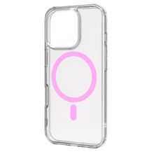 Product image of Mobile Phone Case/ Celly GELSKINMAG For iPhone 16 Pro With Magsafe case Transparent/Pink