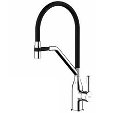 Product image of სამზარეულოს შემრევი სილიკონის ცხვირით, ორი რეჟიმით FRAP F4497-3 Satin Gold